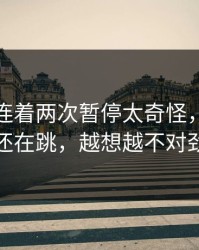 摩纳哥连着两次暂停太奇怪，返还率还在跳，越想越不对劲